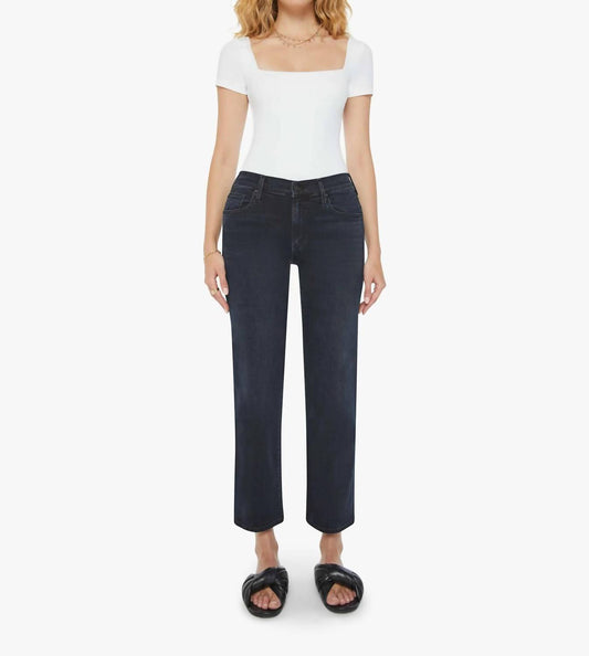 Mother - Mid Rise Rambler Zip Ankle Jean