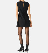STEVE MADDEN Ayanna Mini Dress in black - women's dress - detail view