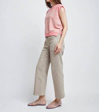 Self Contrast - AMY CREW CAP SWEATER TEE