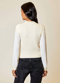 Design History - Long Sleeve Sweater Vest