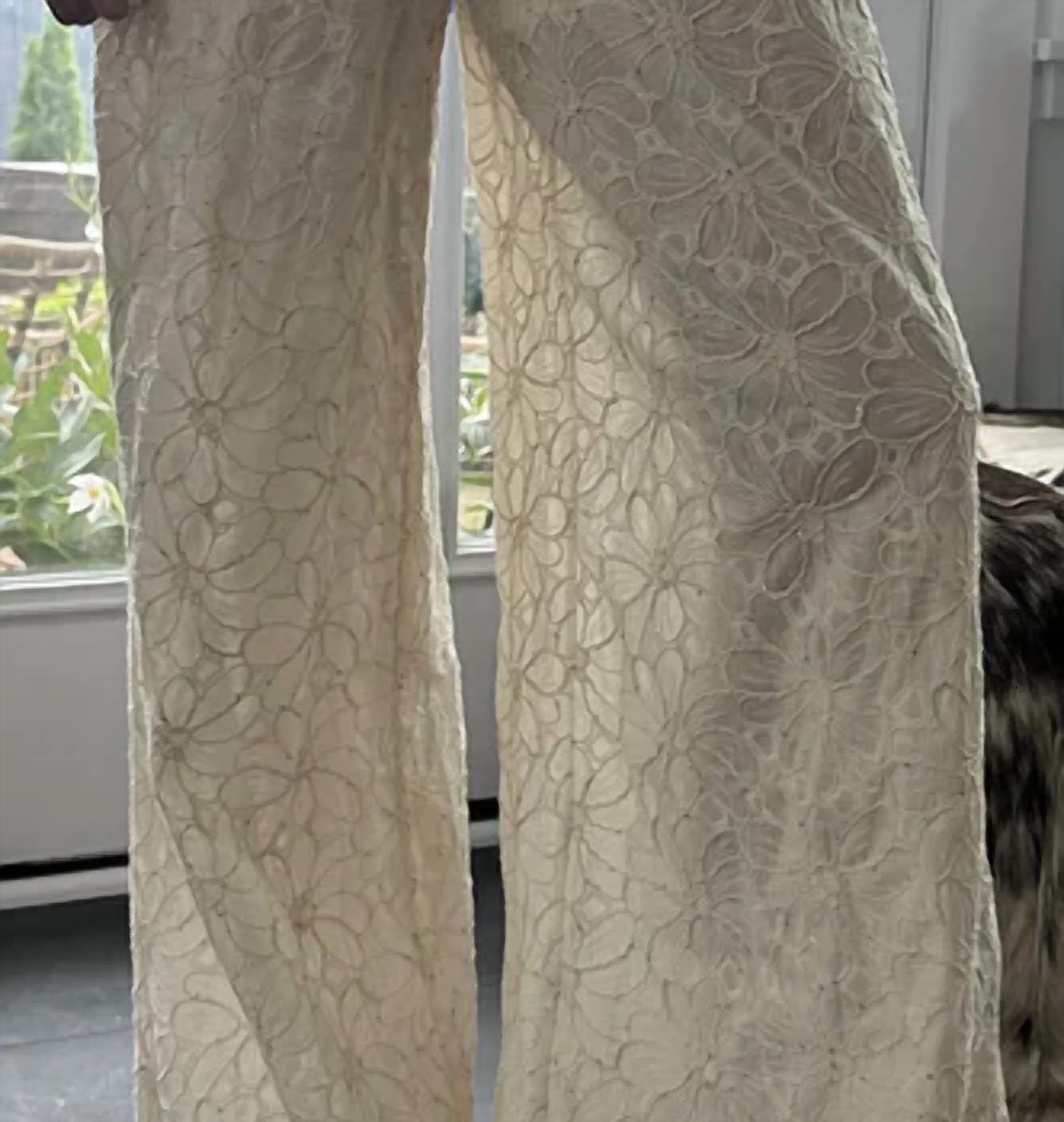 Curaae - Giselle Embroidered Pants