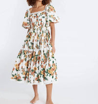 MILLE Women's Talitha Dress in white - women's dress