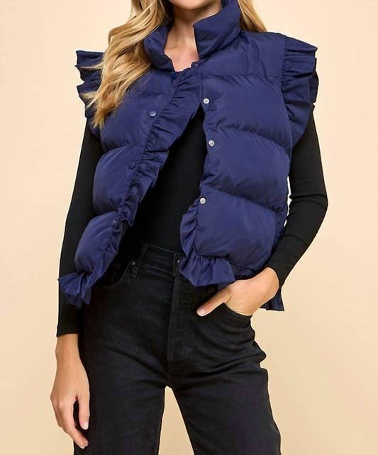 Tcec - Tanya Ruffle Vest