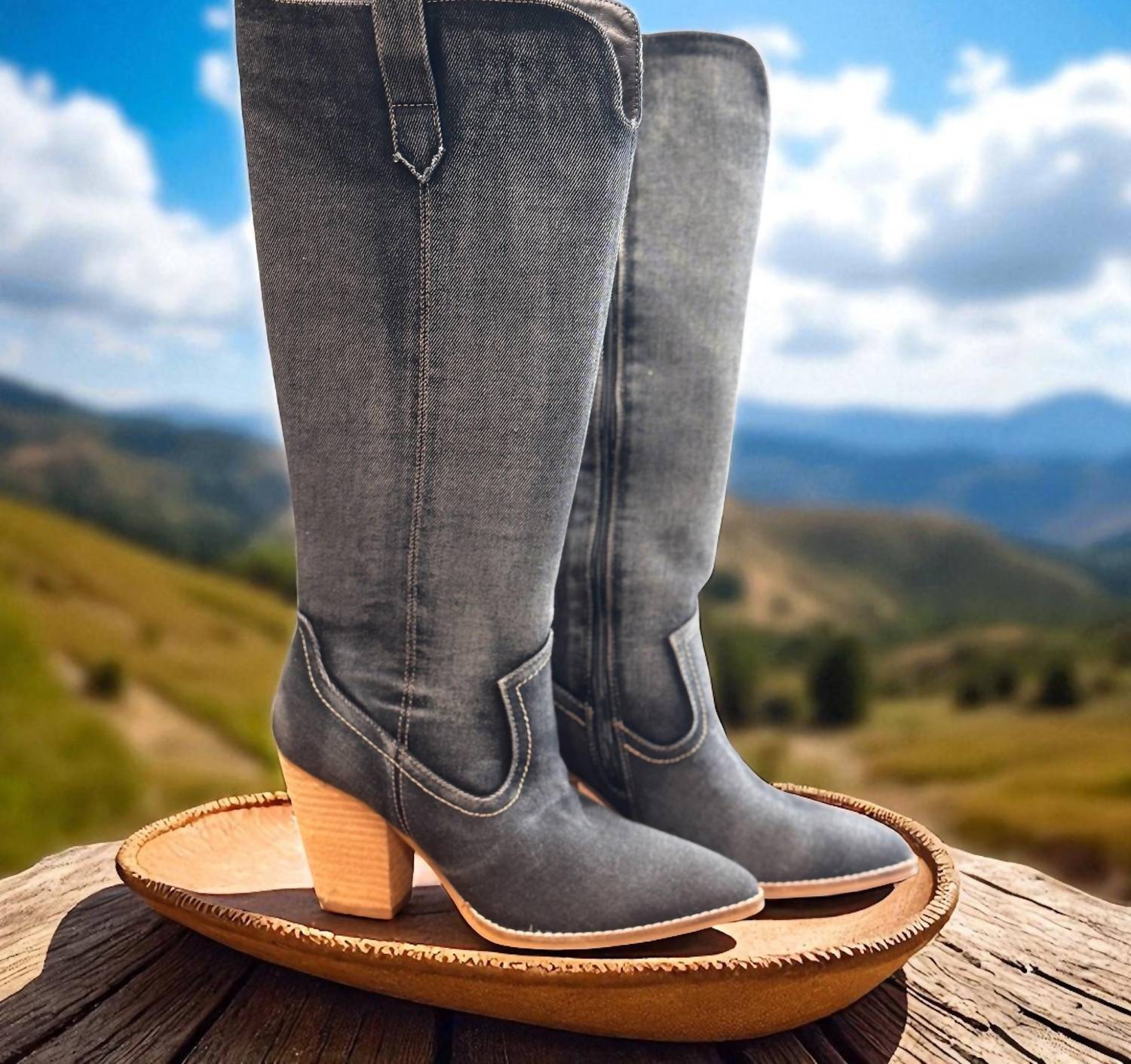 Corkys Footwear - Low Places Knee High Western Boots