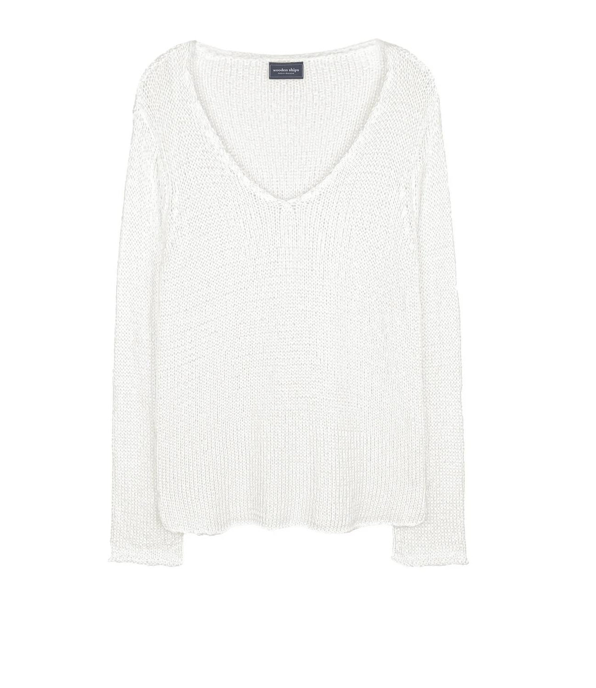 Wooden Ships - Shirt Tail Collar Top