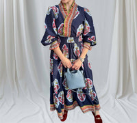 Umgee - Adalia Ruffle Midi Dress