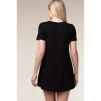 Vocal Apparel - Floral Printed Rhinestone Short Sleeve Knit Top