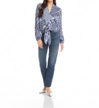 Fifteen Twenty - Scarlet Tie Front Top