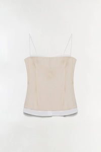 Jonathan Simkhai - Cayden Linen Bustier Top