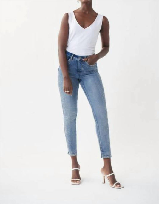 Joseph Ribkoff - Rhinestone Denim Pant