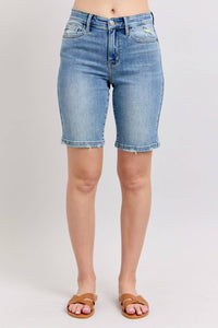 Judy Blue - High Waist Bermuda Shorts
