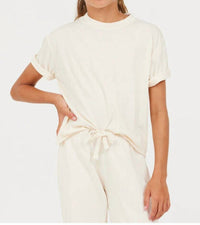 Vintage Havana - Solid Burnout Short Sleeve Tee
