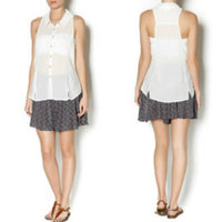 Free People - Tank Collar Buttondown