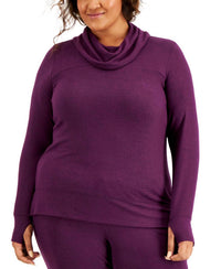 Ideology - Activewear Cowlneck Knit Top