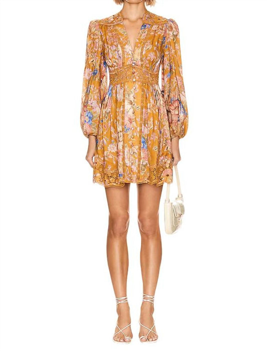 Zimmermann - August Plunge Mini Dress