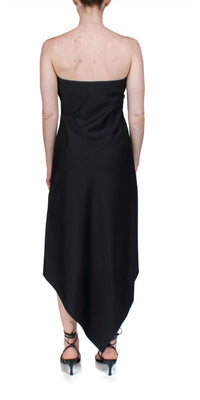 Helmut Lang - Wool Scarf Hem Dress