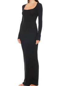 Eterne - Square Neck Maxi Dress