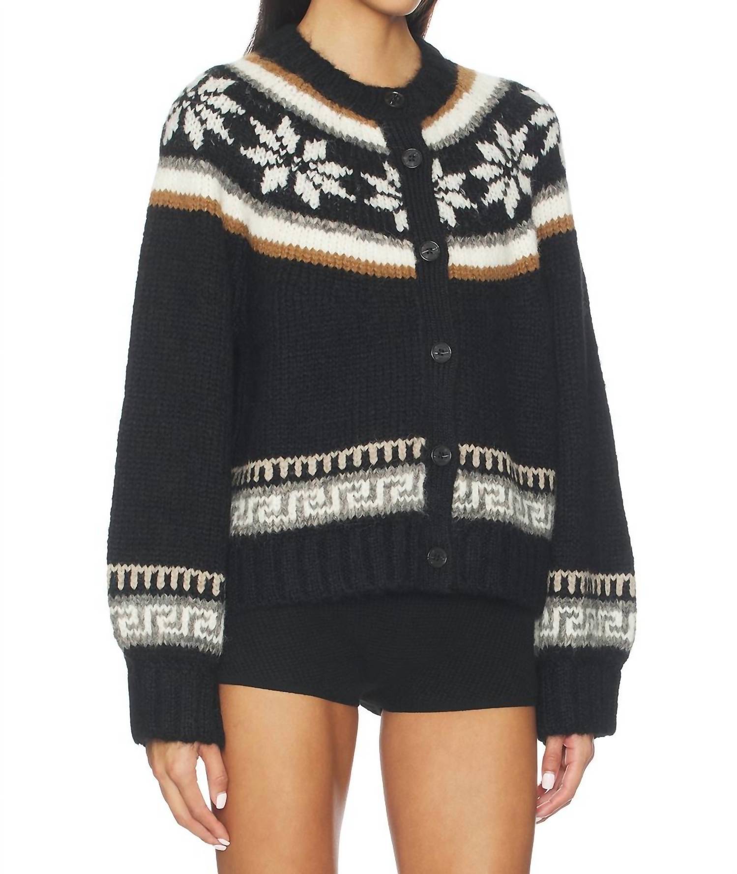 The Great. - Snowflake Cardigan