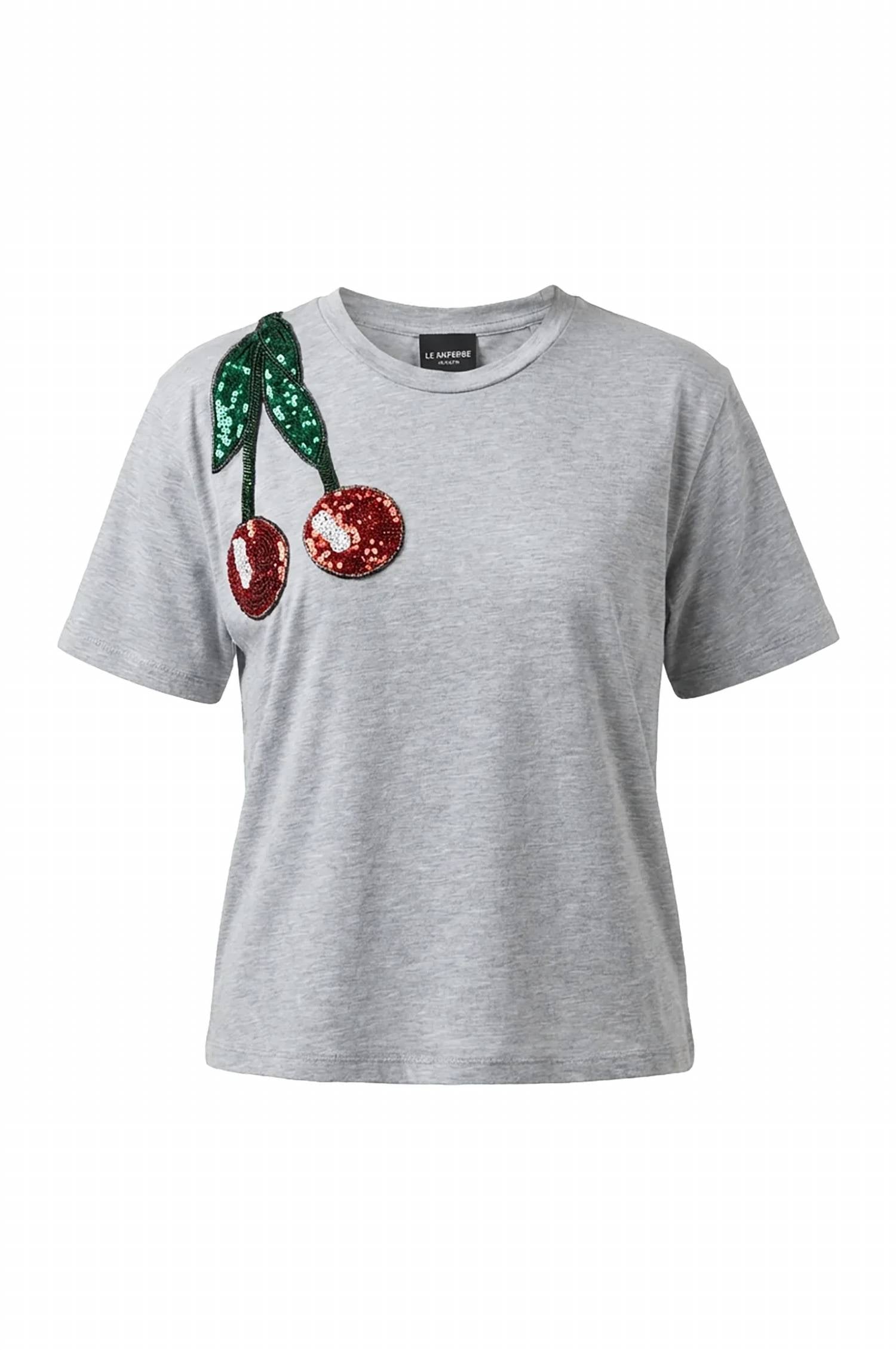 Le Superbe - Women's Cherry On Shoulder Tee