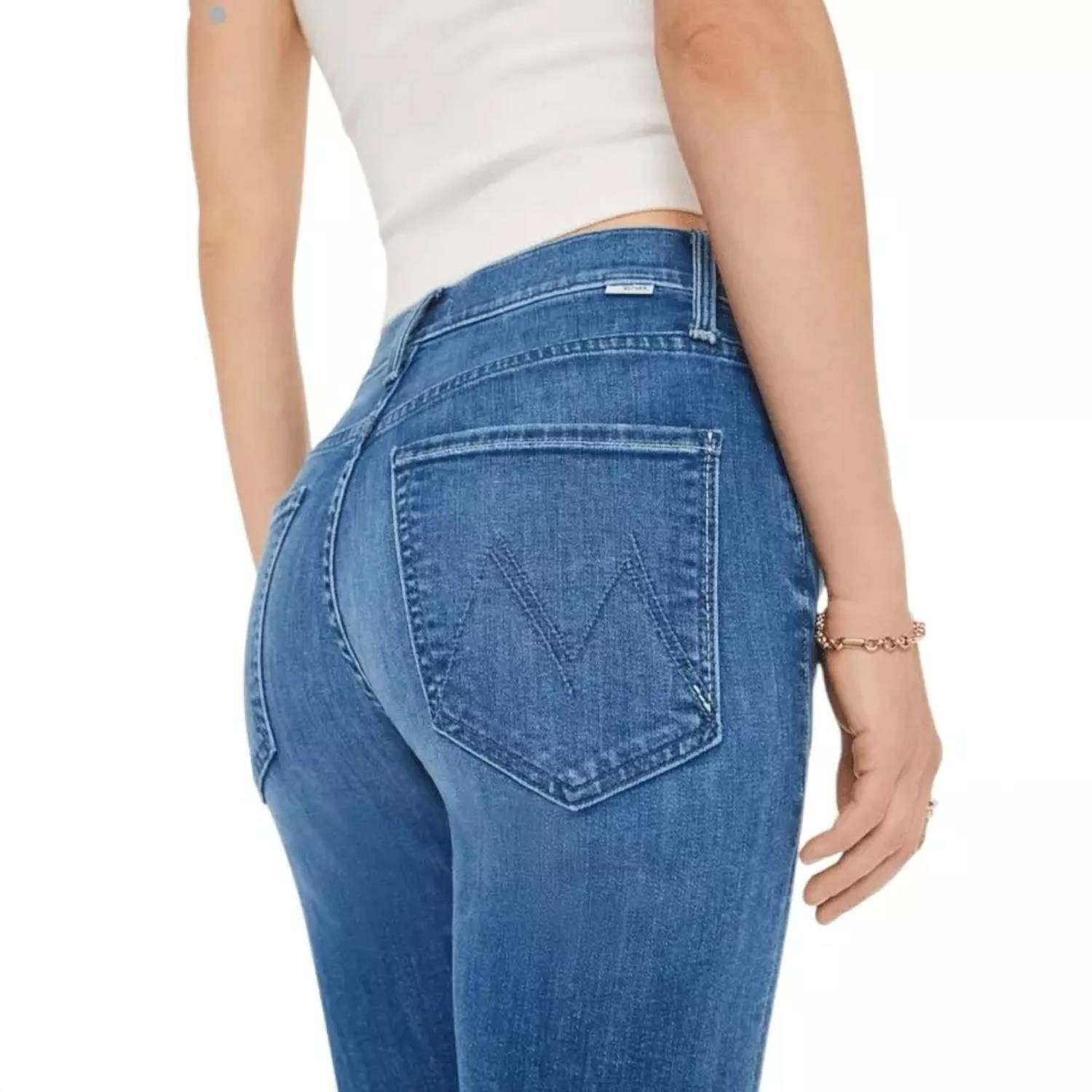 Mother - Mid Rise Rider Ankle Denim Jeans