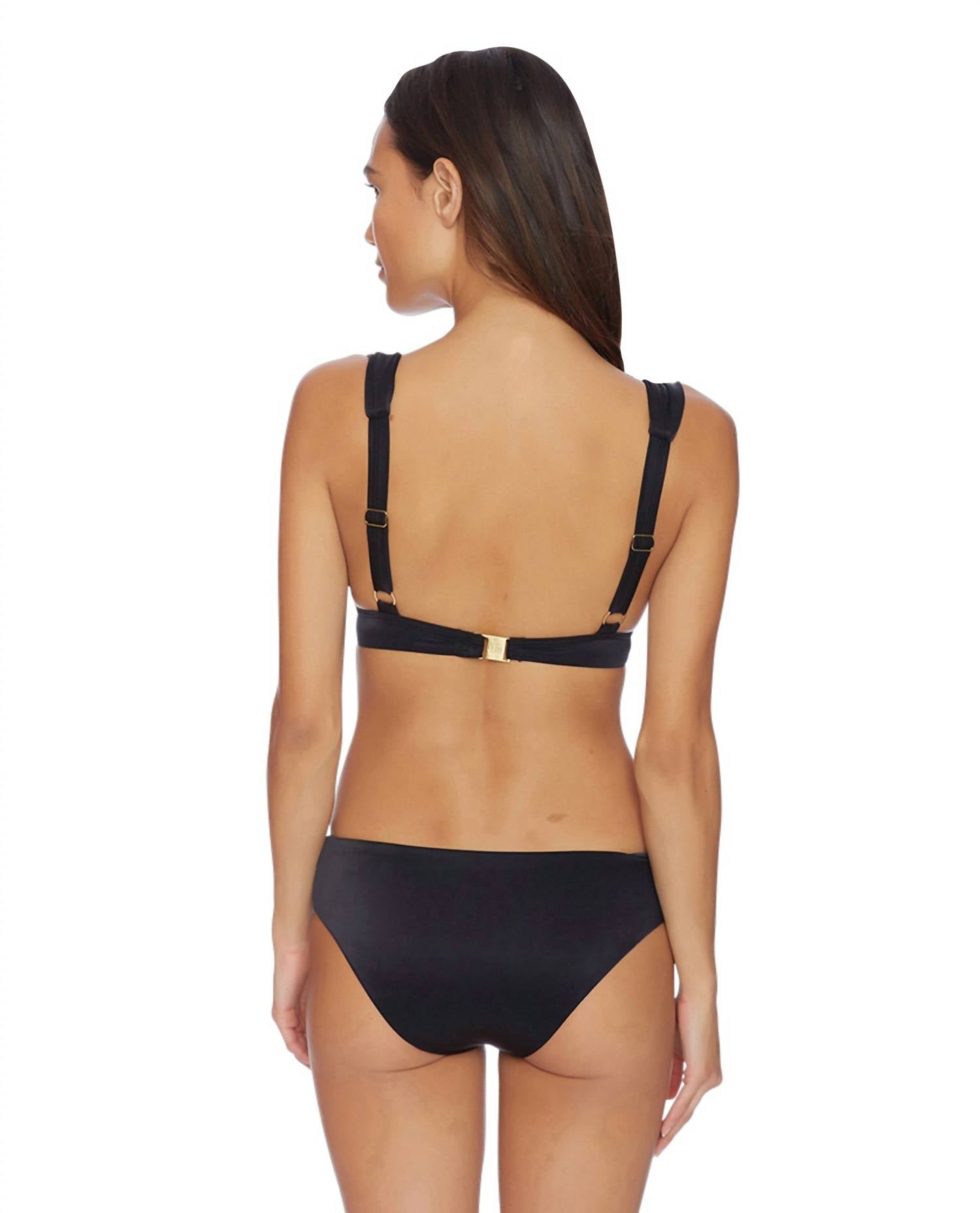 Luxe By Lisa Vogel - Side Twist California Bikini Bottom