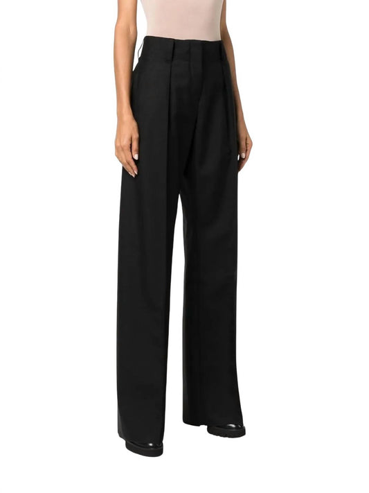 Salvatore Ferragamo - High Waisted Wide Leg Trousers