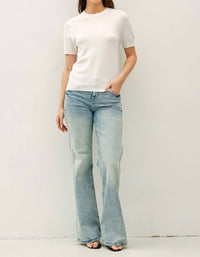 Be Cool - Essential Short Sleeve Sweater Top