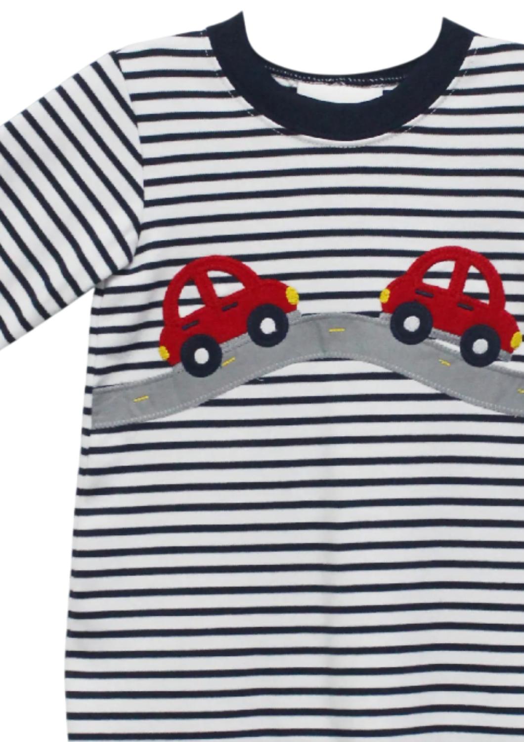 Zuccini Kids - Baby Boy's Car Appliqué Luke Bubble Romper