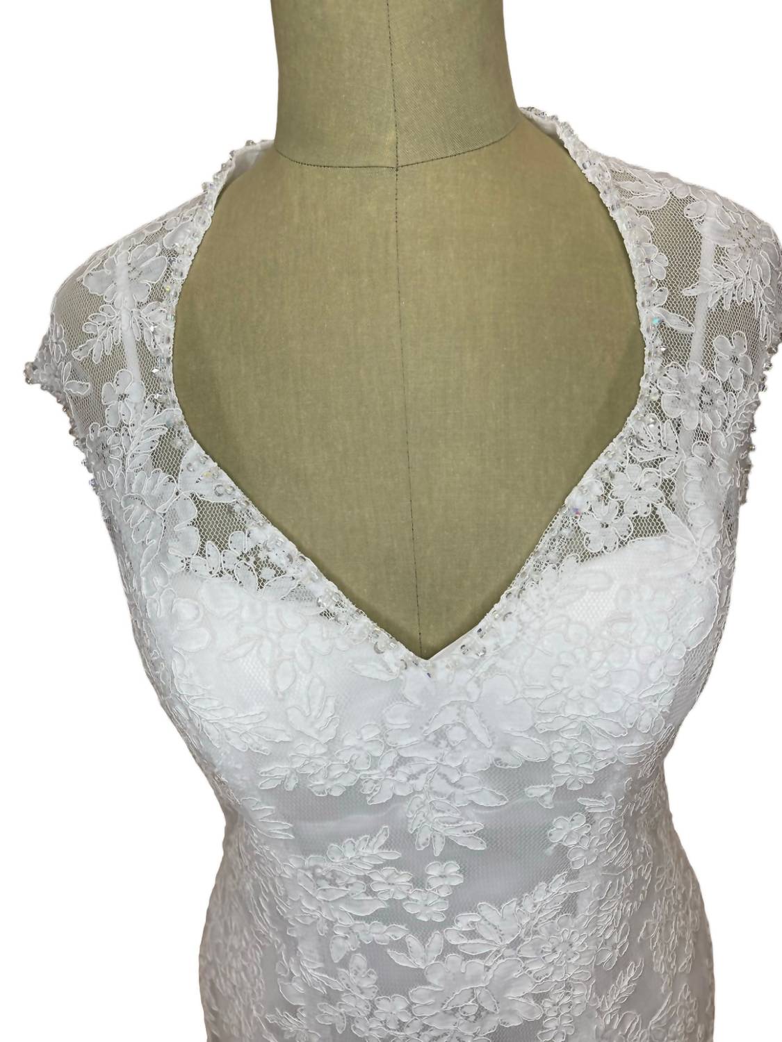 Mary'S Bridal - Women's V-Neck Bridal Dress
