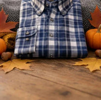 Viyella - Men's Cotton And Wool Blend Button-down Shirt