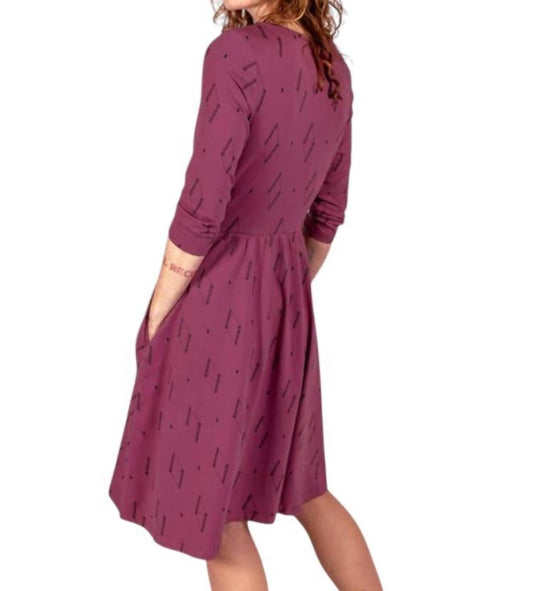 Mata Traders - Callie Long Sleeve Wrap Dress