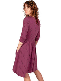 Mata Traders - Callie Long Sleeve Wrap Dress
