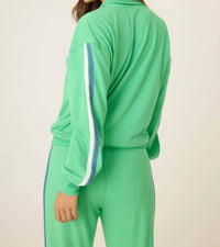 Pj Salvage - French Terry Polo Sweatshirt