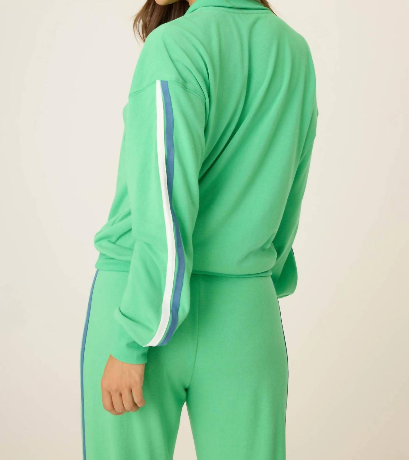 Pj Salvage - French Terry Polo Sweatshirt
