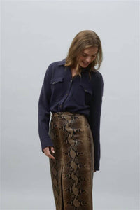 Powder Puff Collection - Cashmere Work Shirt