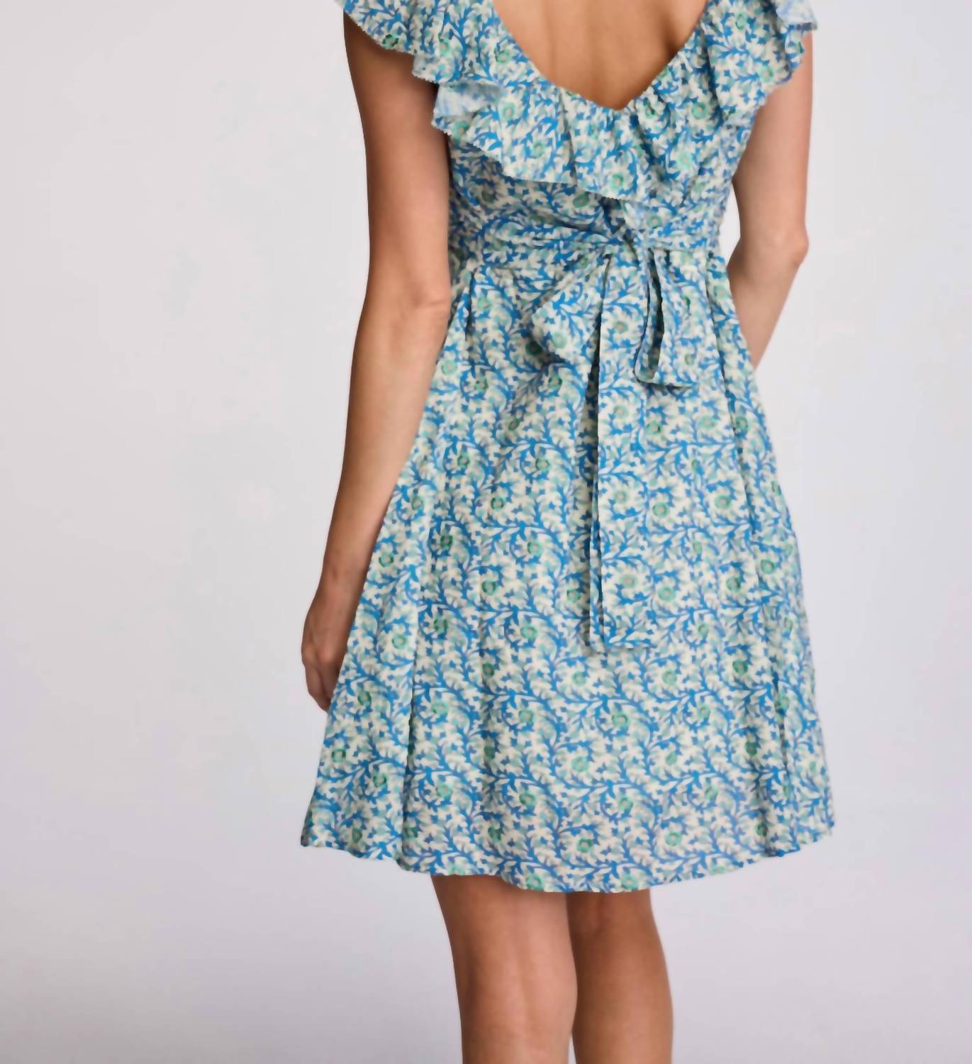 sundays Cassie Mini Dress in embroidered floral - women's dress - view 4