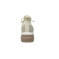 Renato Garini - Women's Heel Sneakers With Stretch Laces