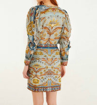 Farm Rio - Mosaic Garden Mini Skirt