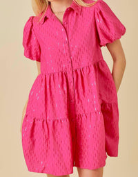 Main Strip - Sparkle Sequin Babydoll Dress