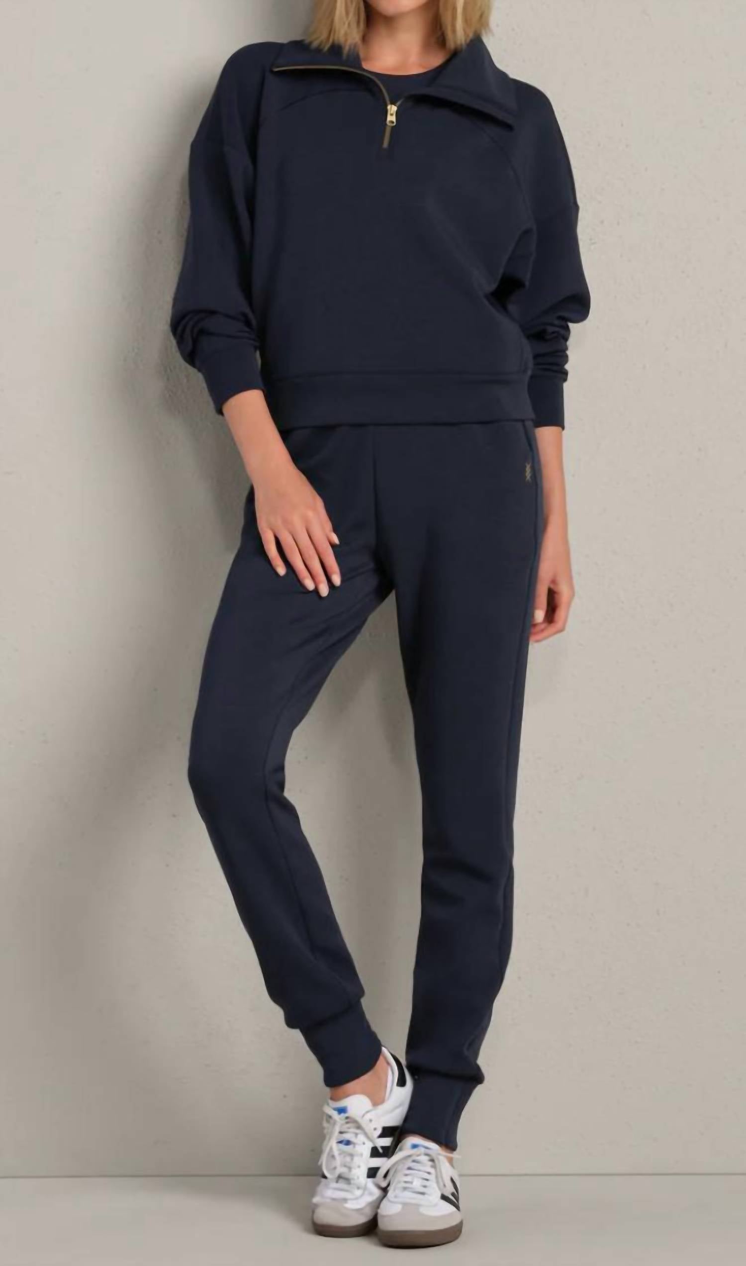 RHONE Dreamglow Jogger Pants in navy blue - women's pants