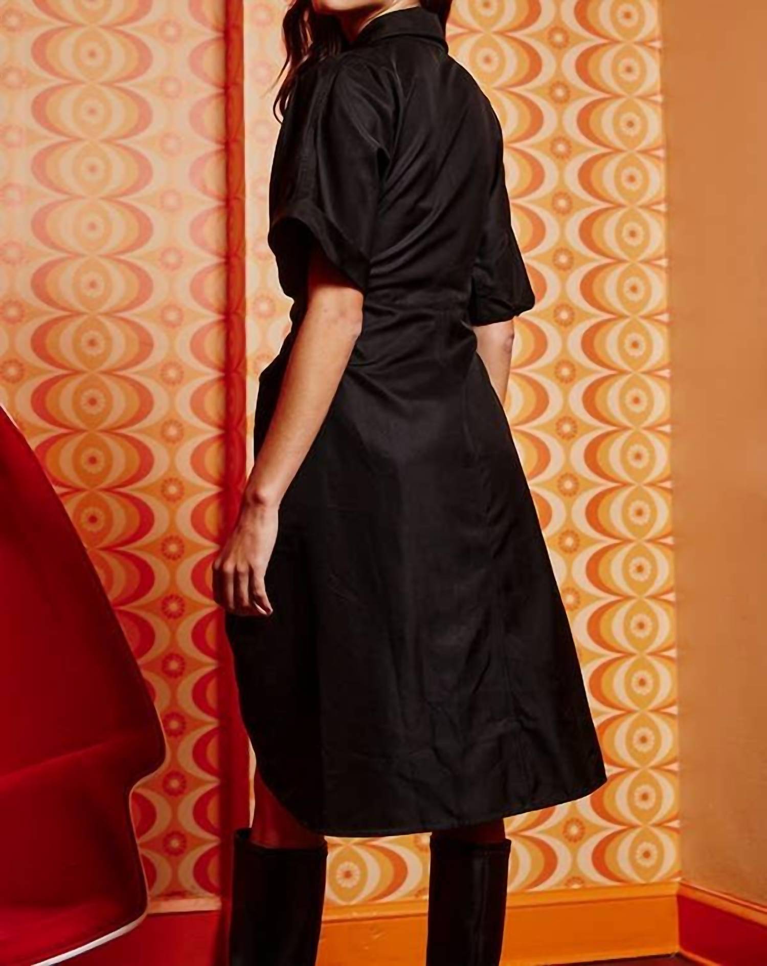 Bucketlist - Tammy Tulip Hem Shirt Dress