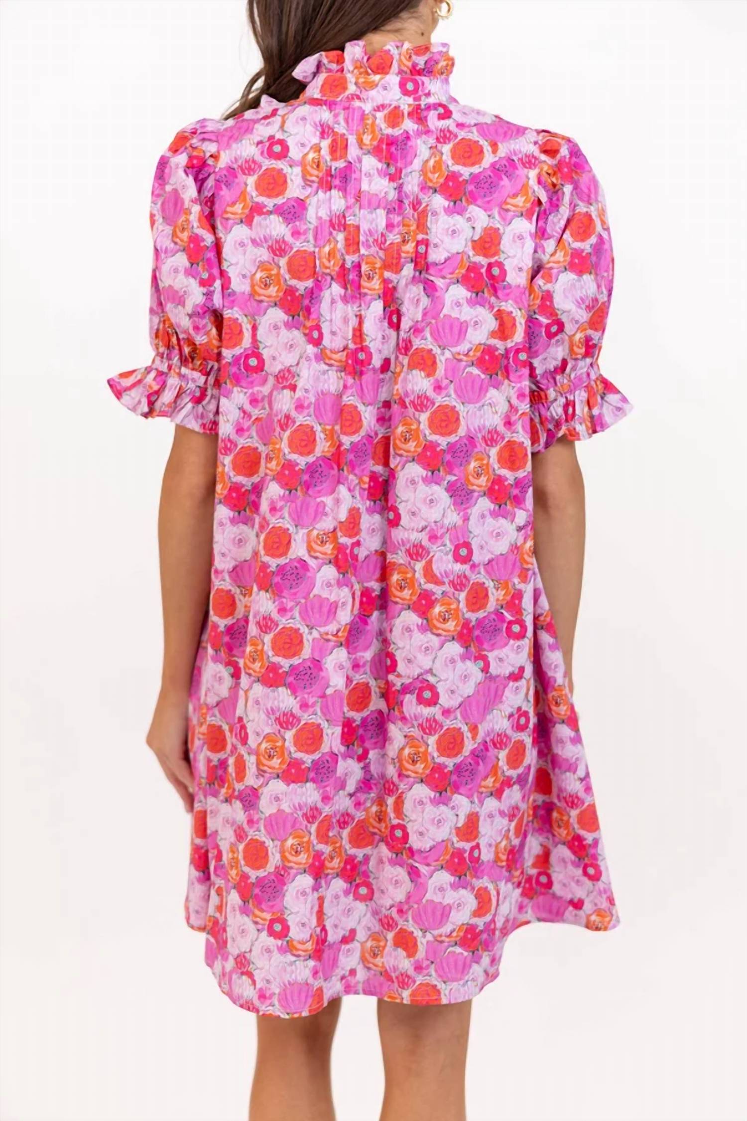 Entro - Azalea Blooms Mini Dress