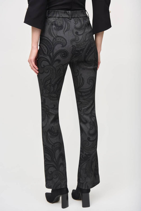 Joseph Ribkoff - Paisley High Rise Trousers