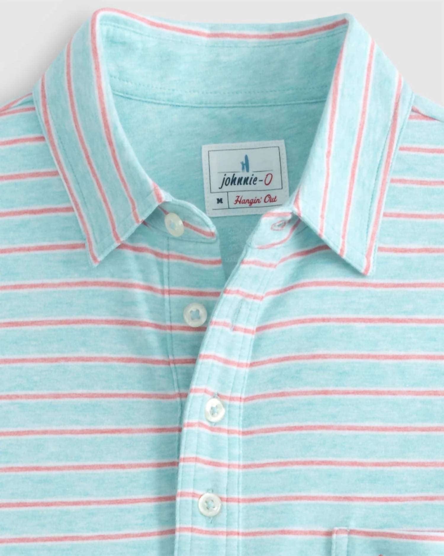 Johnnie-O - Original 4-button Polo - Matthis Stripe