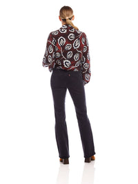 Fifteen Twenty - Scarlet Tie-front V-neck Top