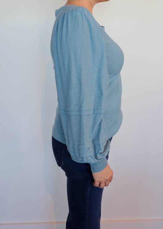 Nation Ltd - Caitlyn Balloon Sleeve Tee