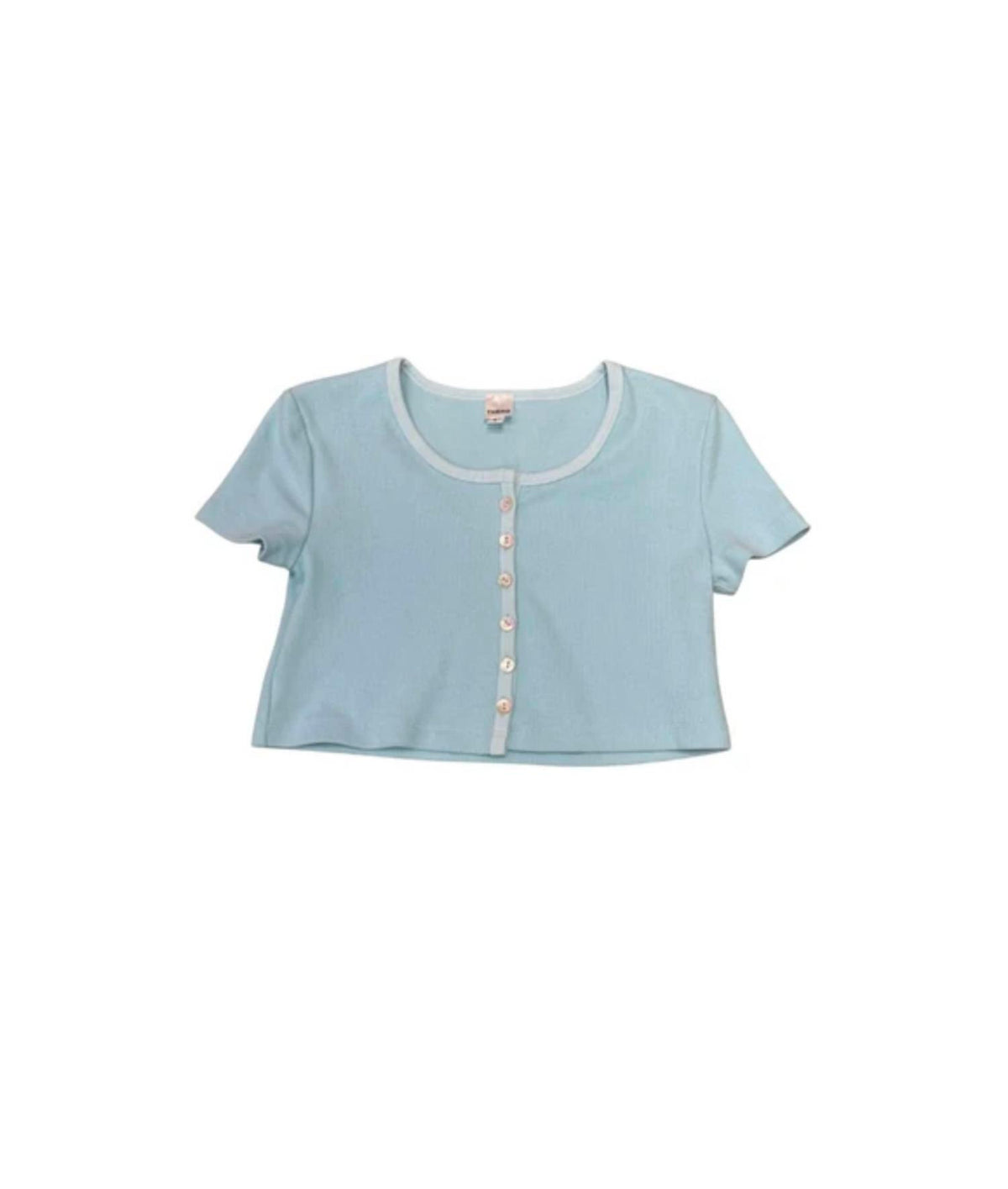 Theme - Kids Michaela Ribbed Top
