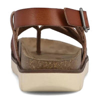 Mia Shoes - Women's Elain Leather Strappy Sandal