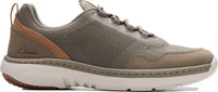 Clarks Men's Pro Knit Sneaker in stone combi - men's sneaker