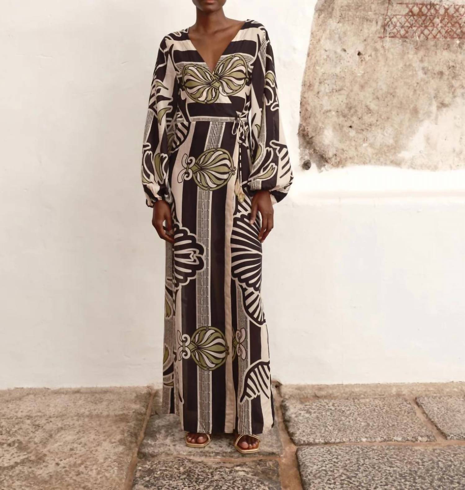 Juan De Dios - Hojarasca Maxi Dress